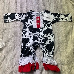 Cow girl print rodeo ready rodeo Halloween cow print